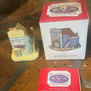 Liberty Falls Old Homestead Restaurant Figurine
